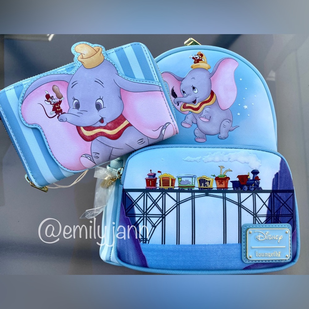 Dumbo✨Backpack Set - Picture 2 of 12
